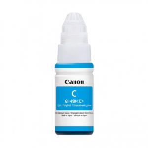 Canon G1400 G1410 G2400 G2410 G2411 G3400 G3411 G4400 GI 490 Yazıcılar için uyumlu 70 ml Mavi Orijinal Mürekkep GI-490