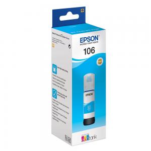 Epson 106 Cyan Mavi Şişe Mürekkep T00R240 L7160/7180